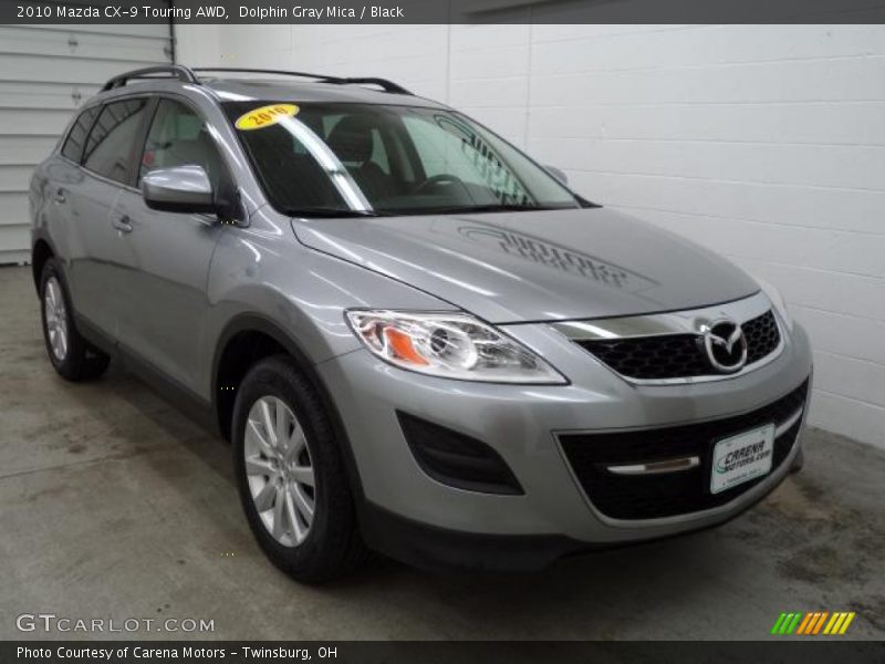 Dolphin Gray Mica / Black 2010 Mazda CX-9 Touring AWD
