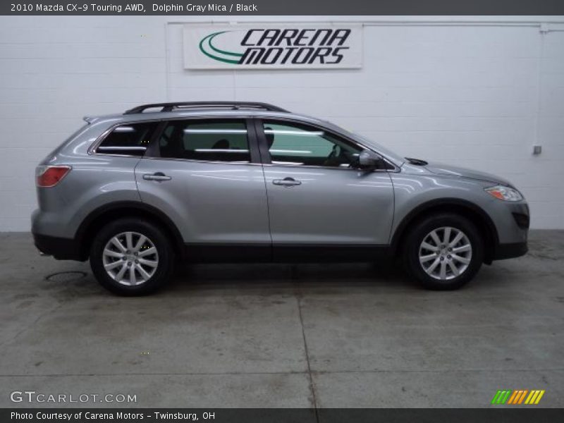 Dolphin Gray Mica / Black 2010 Mazda CX-9 Touring AWD