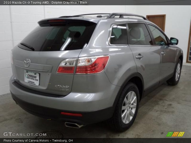 Dolphin Gray Mica / Black 2010 Mazda CX-9 Touring AWD