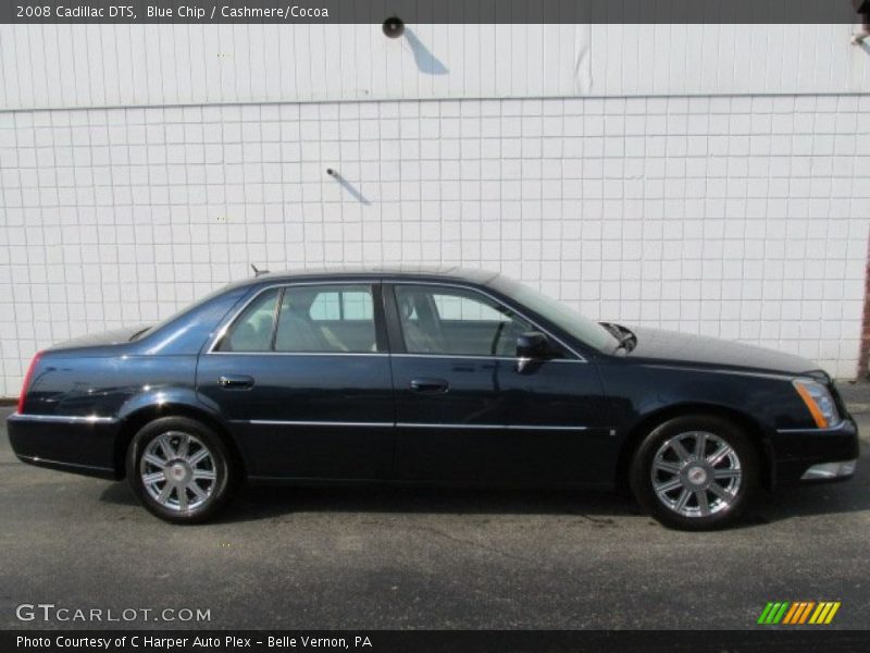Blue Chip / Cashmere/Cocoa 2008 Cadillac DTS