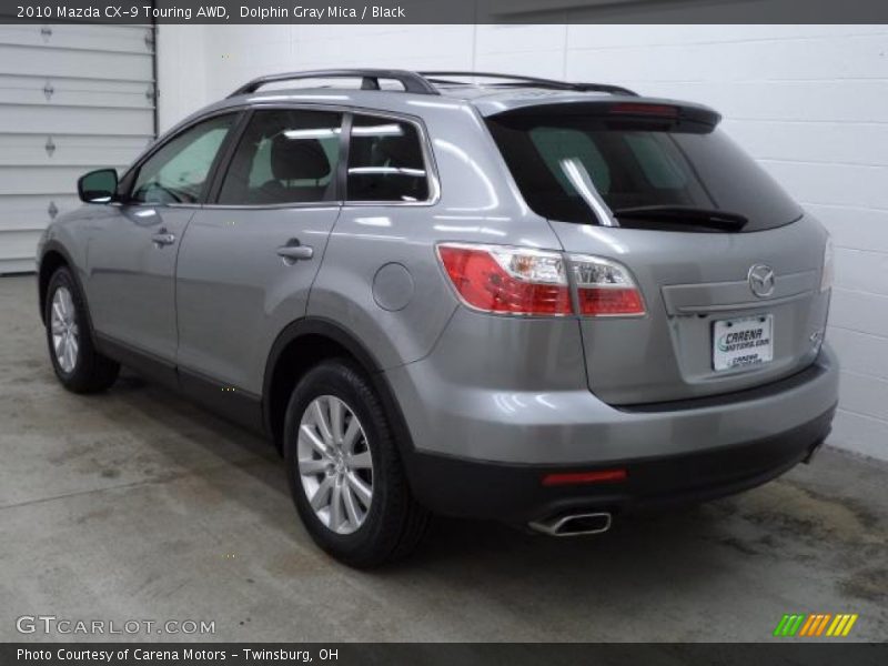 Dolphin Gray Mica / Black 2010 Mazda CX-9 Touring AWD