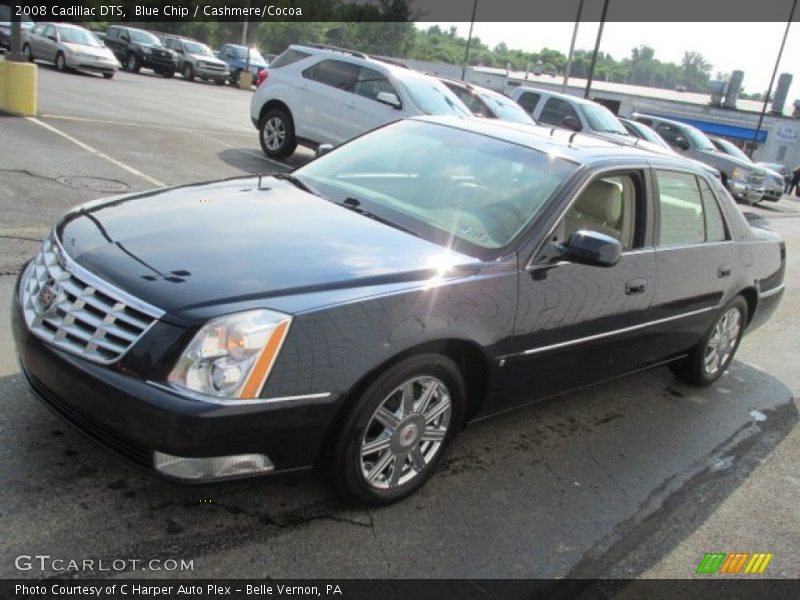 Blue Chip / Cashmere/Cocoa 2008 Cadillac DTS