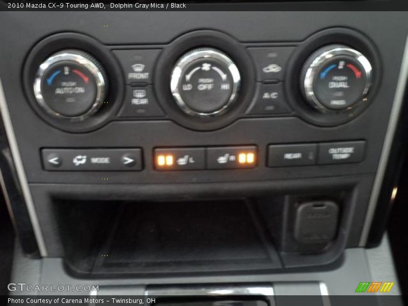 Dolphin Gray Mica / Black 2010 Mazda CX-9 Touring AWD