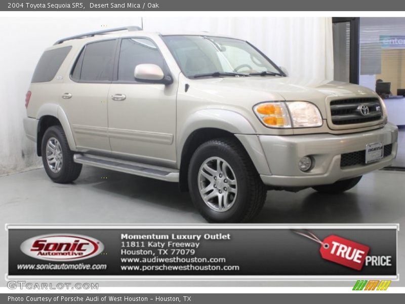 Desert Sand Mica / Oak 2004 Toyota Sequoia SR5