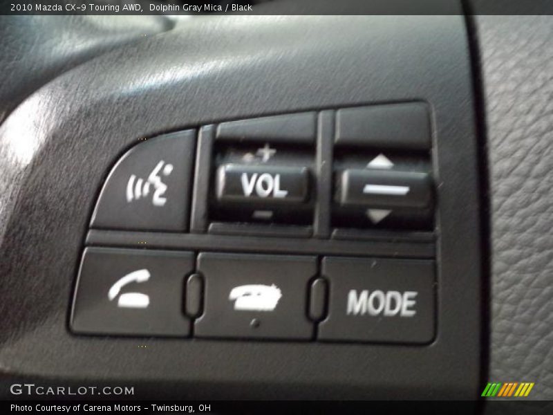 Dolphin Gray Mica / Black 2010 Mazda CX-9 Touring AWD