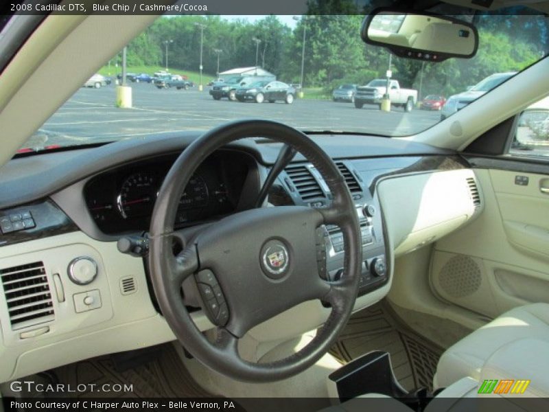 Blue Chip / Cashmere/Cocoa 2008 Cadillac DTS