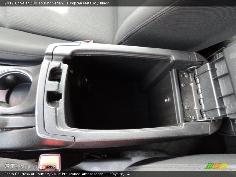 Tungsten Metallic / Black 2012 Chrysler 200 Touring Sedan