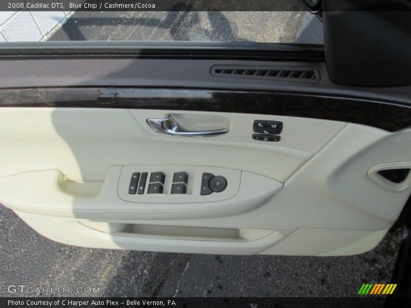 Blue Chip / Cashmere/Cocoa 2008 Cadillac DTS