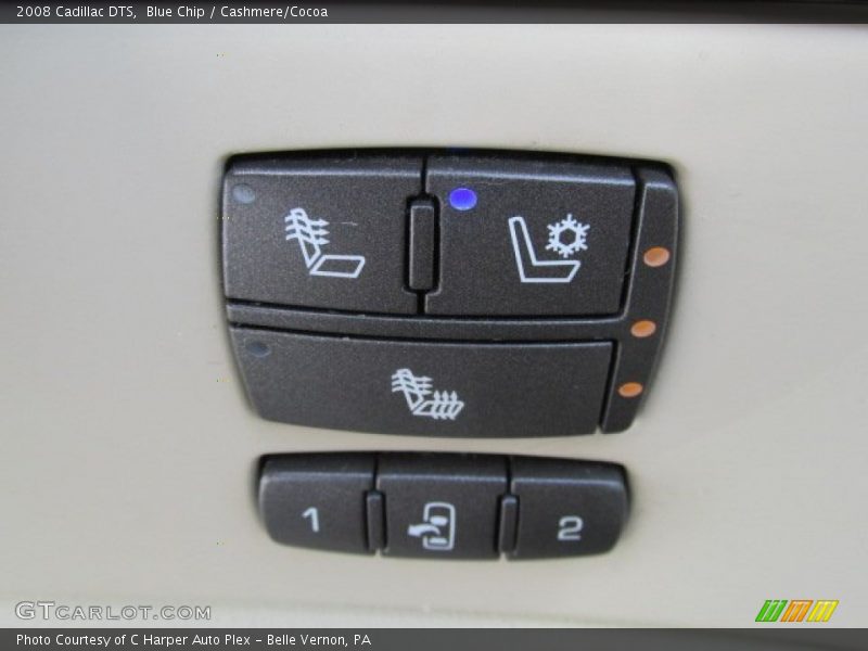 Blue Chip / Cashmere/Cocoa 2008 Cadillac DTS