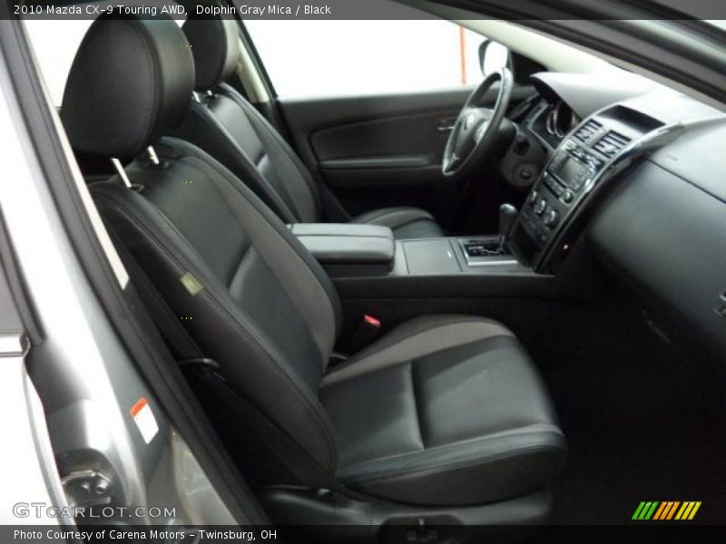 Dolphin Gray Mica / Black 2010 Mazda CX-9 Touring AWD