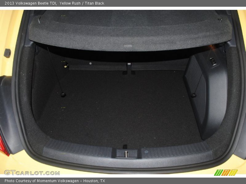 Yellow Rush / Titan Black 2013 Volkswagen Beetle TDI