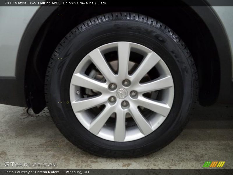 Dolphin Gray Mica / Black 2010 Mazda CX-9 Touring AWD