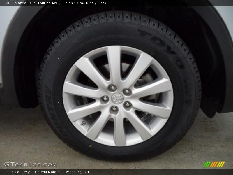 Dolphin Gray Mica / Black 2010 Mazda CX-9 Touring AWD