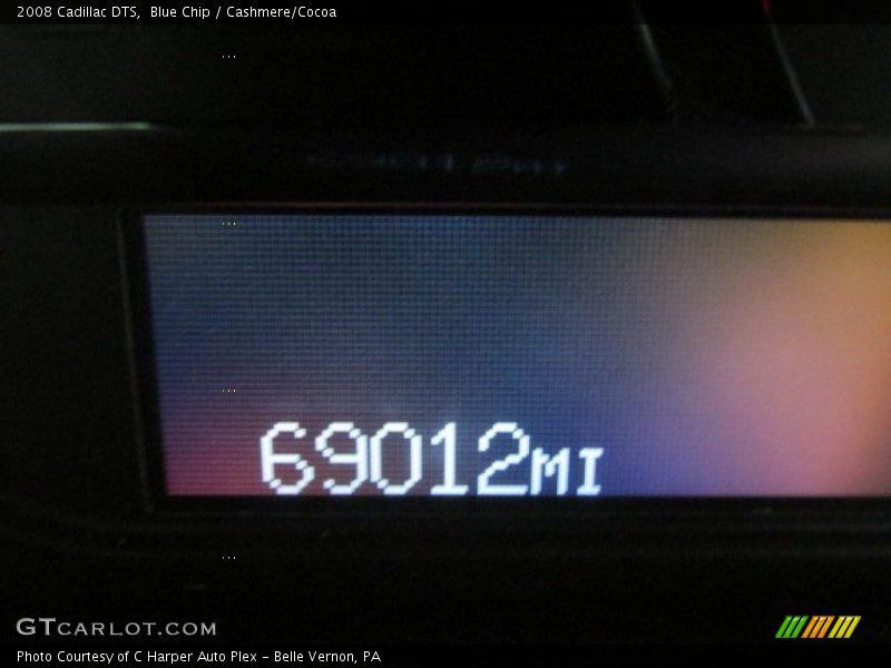 Blue Chip / Cashmere/Cocoa 2008 Cadillac DTS