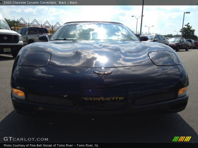 Black / Black 2000 Chevrolet Corvette Convertible