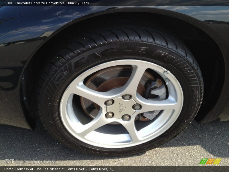 Black / Black 2000 Chevrolet Corvette Convertible
