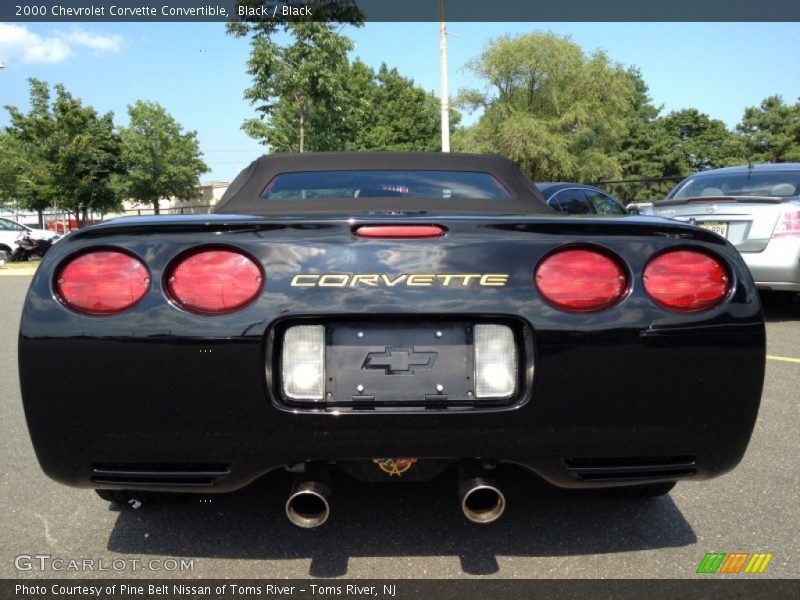 Black / Black 2000 Chevrolet Corvette Convertible