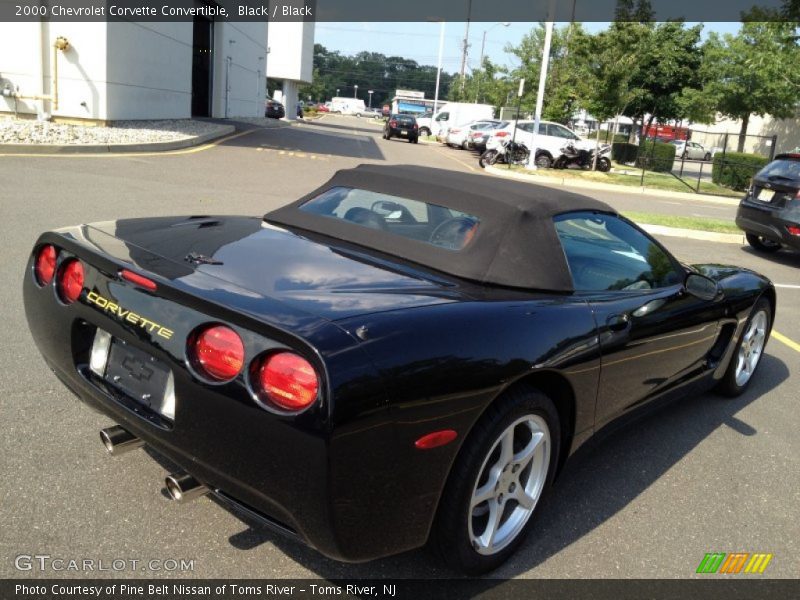 Black / Black 2000 Chevrolet Corvette Convertible