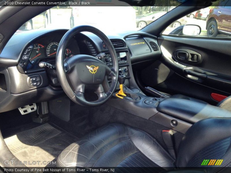 Black / Black 2000 Chevrolet Corvette Convertible