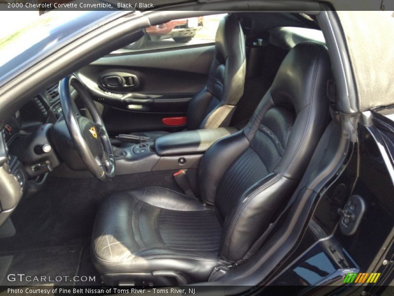 Black / Black 2000 Chevrolet Corvette Convertible
