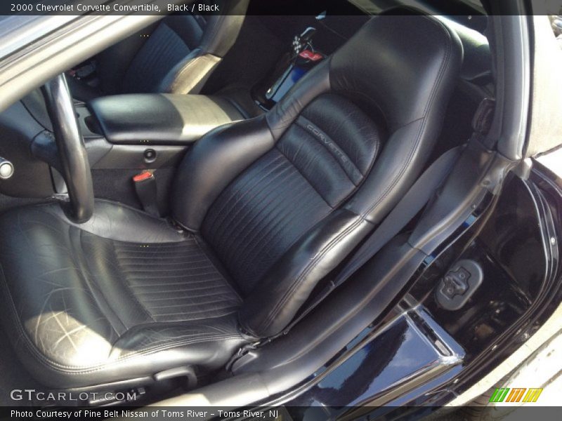 Black / Black 2000 Chevrolet Corvette Convertible