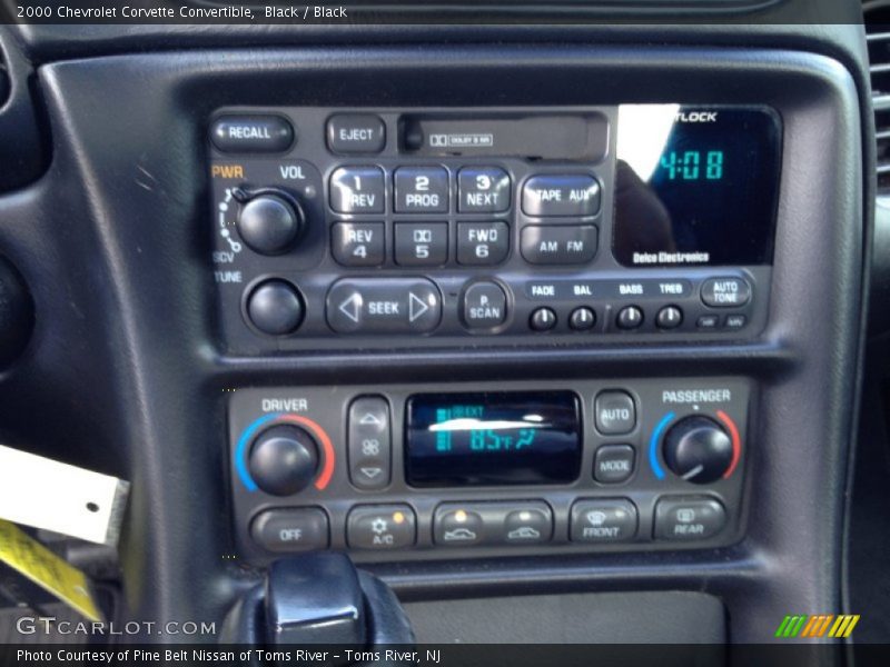 Black / Black 2000 Chevrolet Corvette Convertible