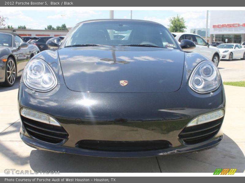 Black / Black 2012 Porsche Boxster S