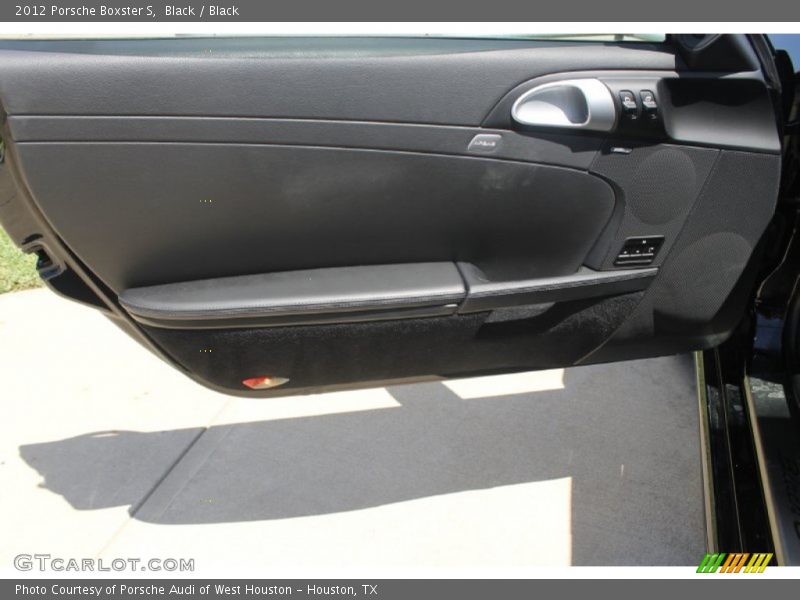 Black / Black 2012 Porsche Boxster S