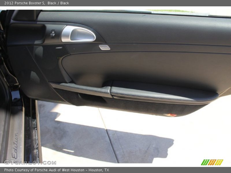 Black / Black 2012 Porsche Boxster S