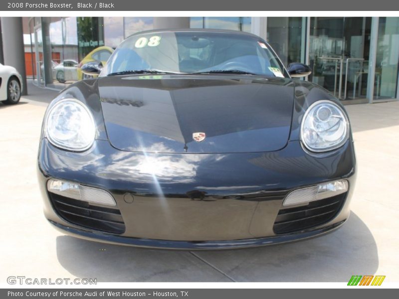 Black / Black 2008 Porsche Boxster