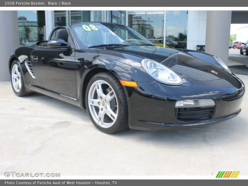 Black / Black 2008 Porsche Boxster