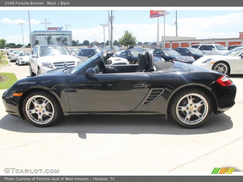 Black / Black 2008 Porsche Boxster