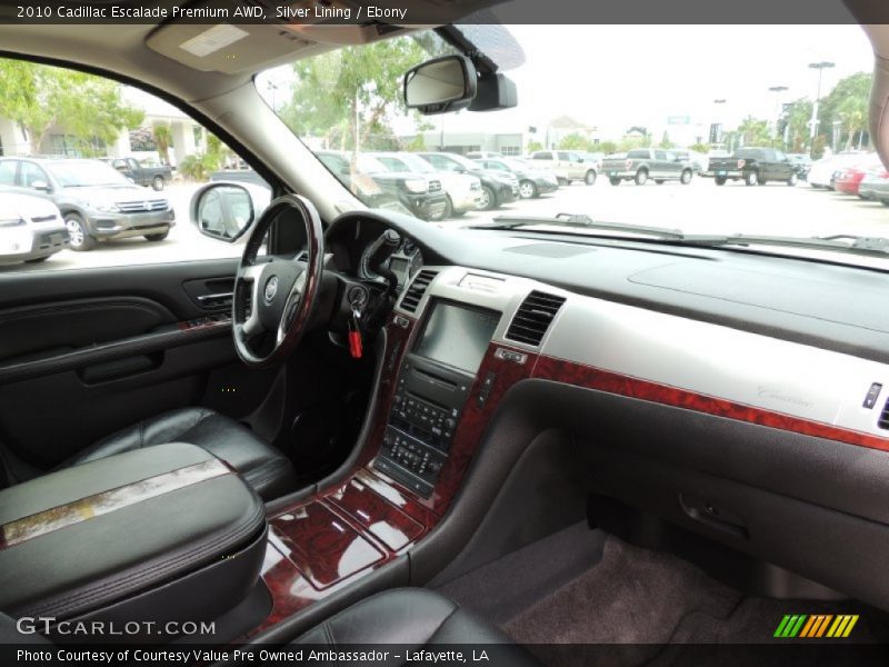 Silver Lining / Ebony 2010 Cadillac Escalade Premium AWD