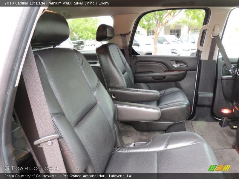 Silver Lining / Ebony 2010 Cadillac Escalade Premium AWD