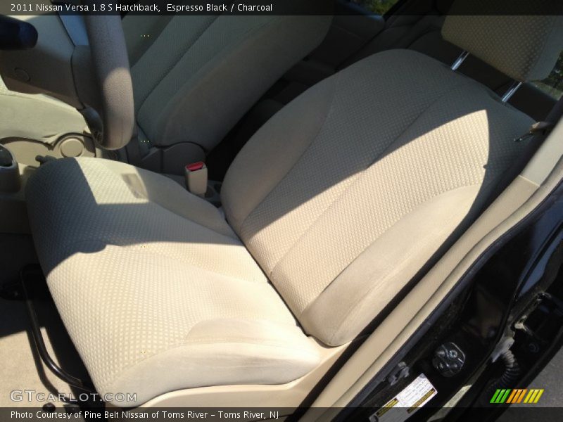 Espresso Black / Charcoal 2011 Nissan Versa 1.8 S Hatchback