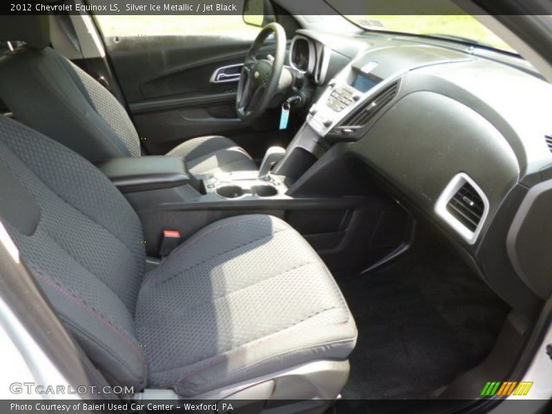 Silver Ice Metallic / Jet Black 2012 Chevrolet Equinox LS