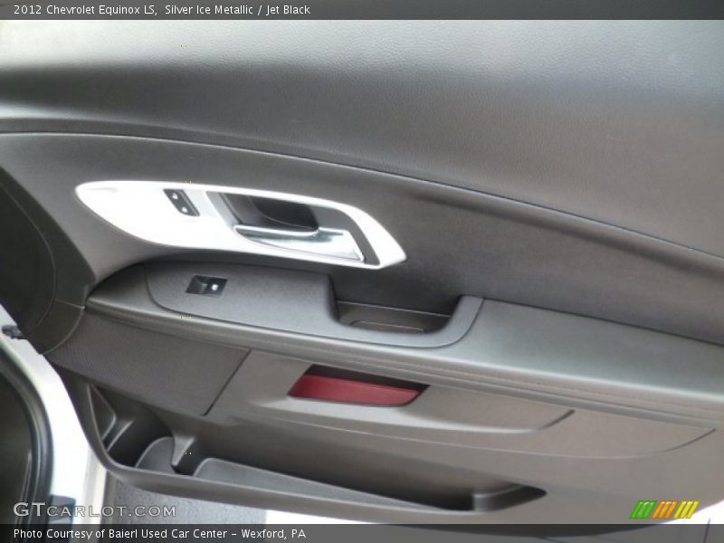 Silver Ice Metallic / Jet Black 2012 Chevrolet Equinox LS
