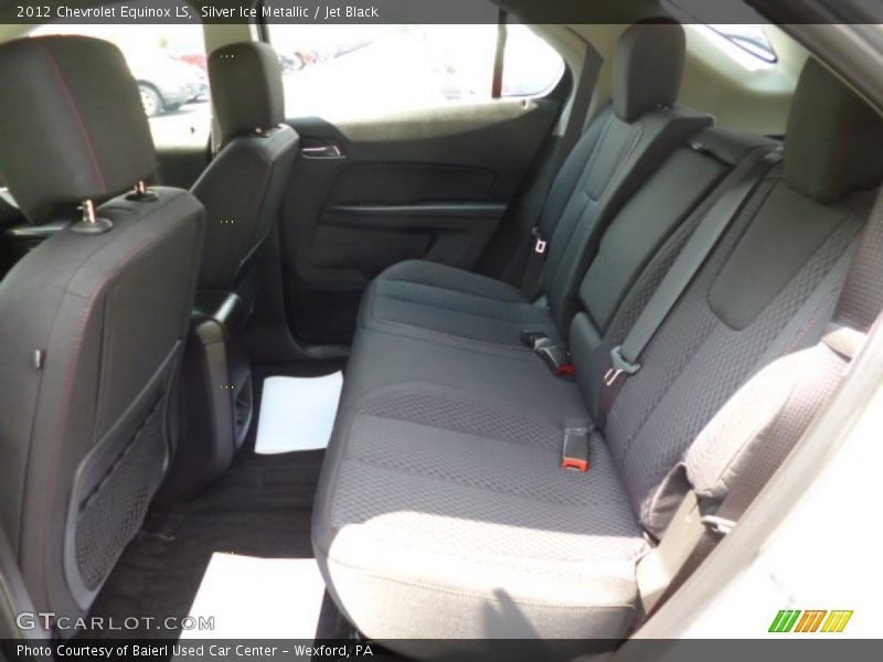 Silver Ice Metallic / Jet Black 2012 Chevrolet Equinox LS