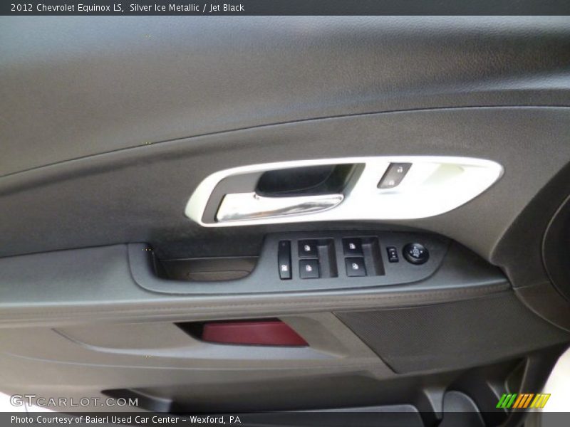 Silver Ice Metallic / Jet Black 2012 Chevrolet Equinox LS