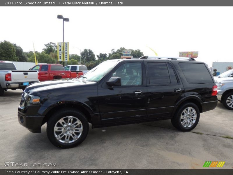 Tuxedo Black Metallic / Charcoal Black 2011 Ford Expedition Limited