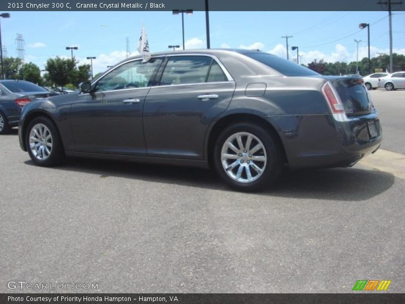 Granite Crystal Metallic / Black 2013 Chrysler 300 C