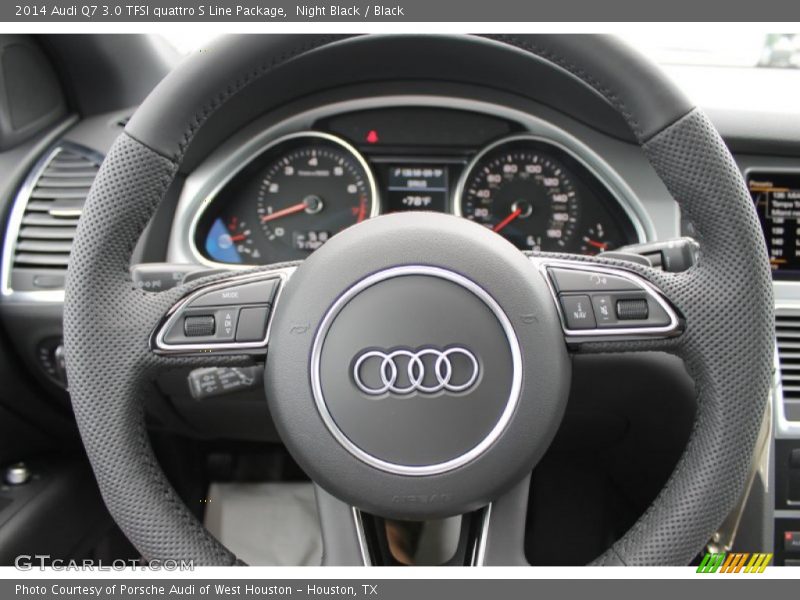  2014 Q7 3.0 TFSI quattro S Line Package Steering Wheel