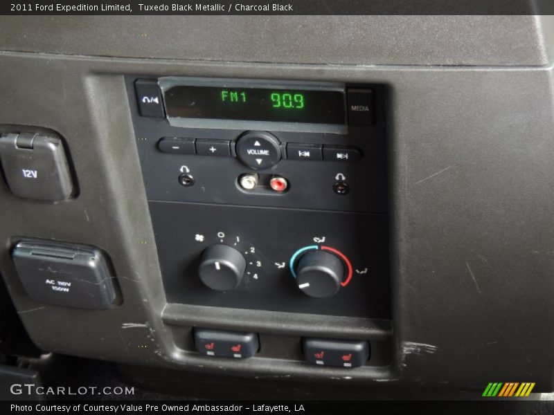 Tuxedo Black Metallic / Charcoal Black 2011 Ford Expedition Limited