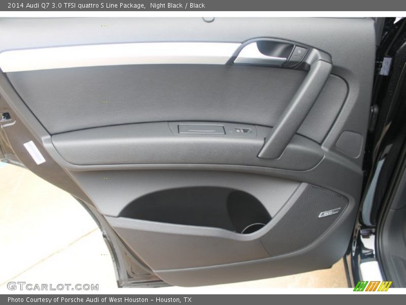 Night Black / Black 2014 Audi Q7 3.0 TFSI quattro S Line Package