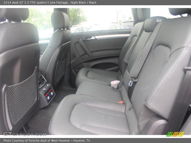 Night Black / Black 2014 Audi Q7 3.0 TFSI quattro S Line Package