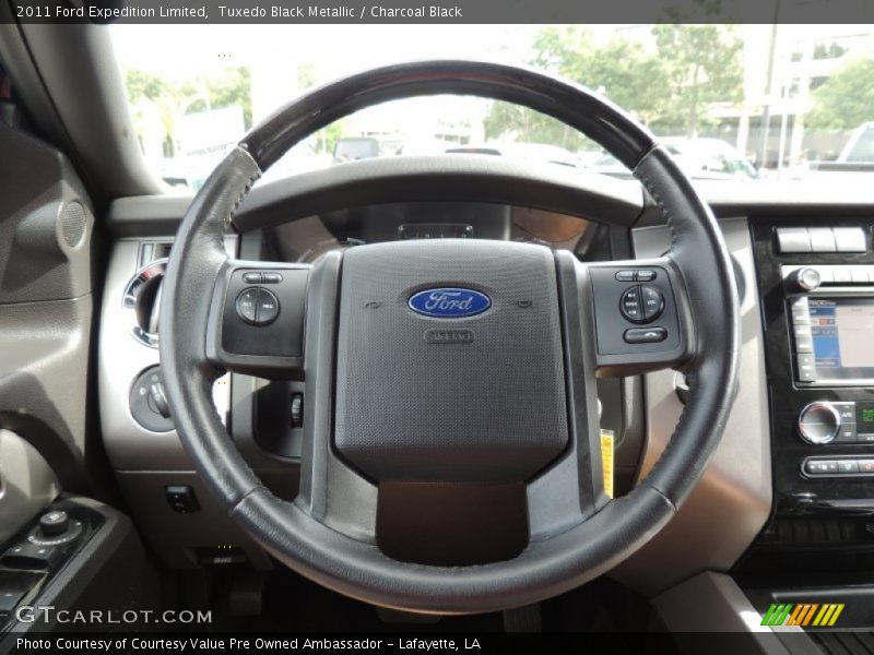 Tuxedo Black Metallic / Charcoal Black 2011 Ford Expedition Limited