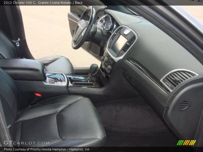 Granite Crystal Metallic / Black 2013 Chrysler 300 C