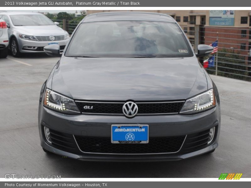 Platinum Gray Metallic / Titan Black 2013 Volkswagen Jetta GLI Autobahn