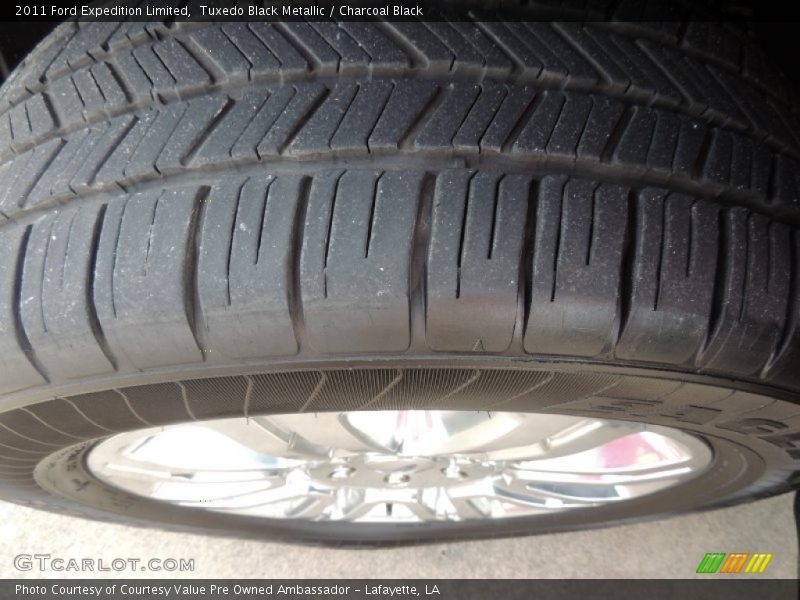 Tuxedo Black Metallic / Charcoal Black 2011 Ford Expedition Limited