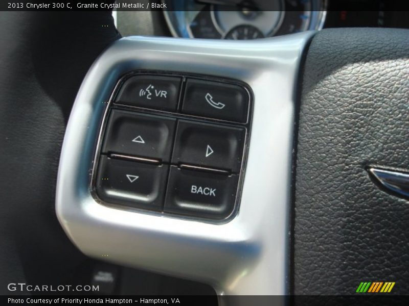 Granite Crystal Metallic / Black 2013 Chrysler 300 C